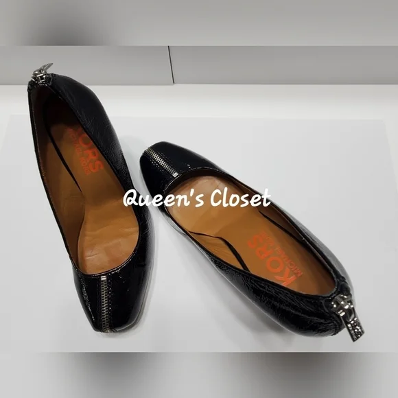 KORS Michael Kors Debby Patent Leather Pumps - Picture 5 of 8